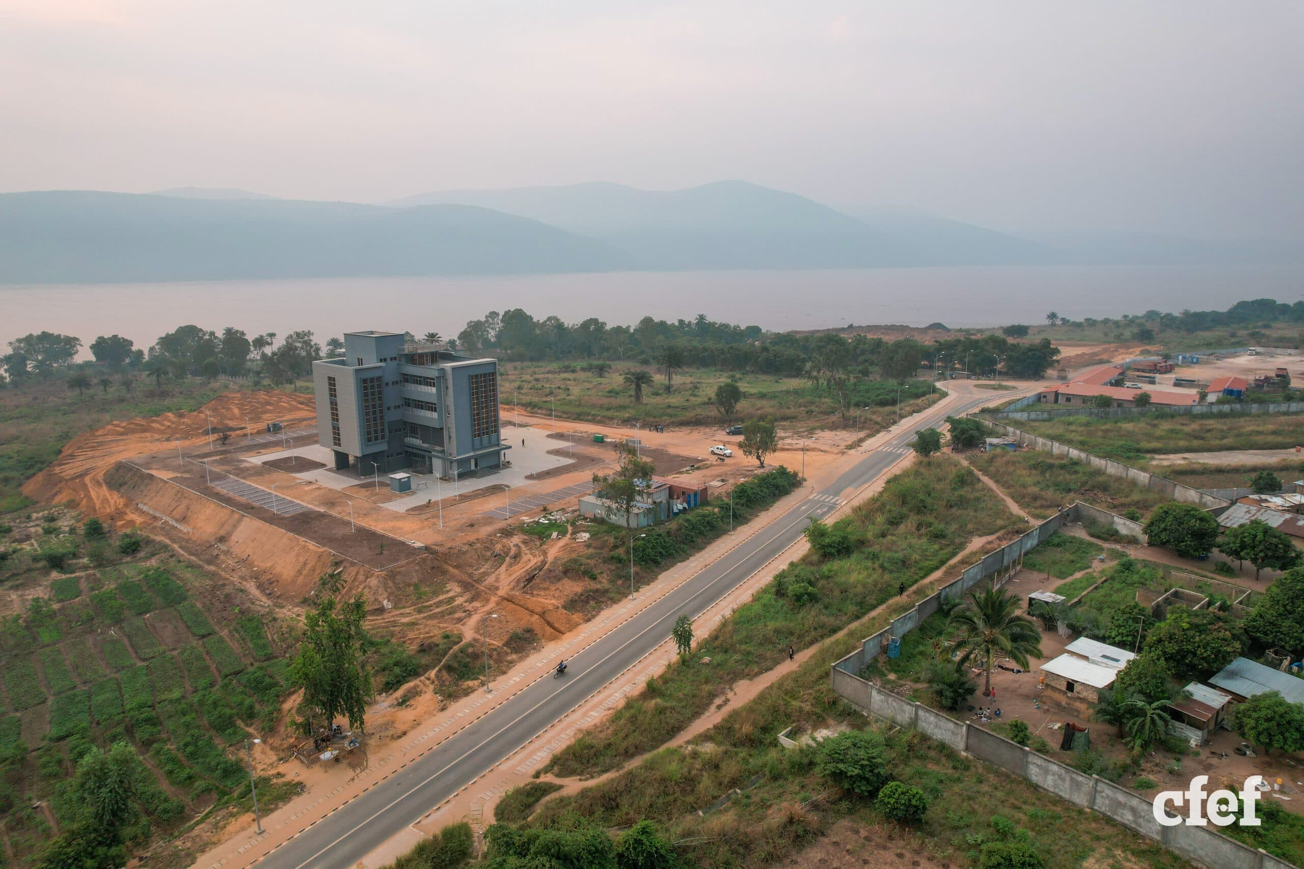 image en avant de Vue aérienne de la Zone Economique Spéciale Pilote de Maluku