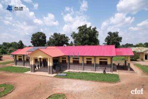image en avant de PDL-145T dans le Sud -Ubangi : Les infrastructures scolaires, sanitaires et bâtiments administratifs achevés et équipés remis aux bénéficiaires