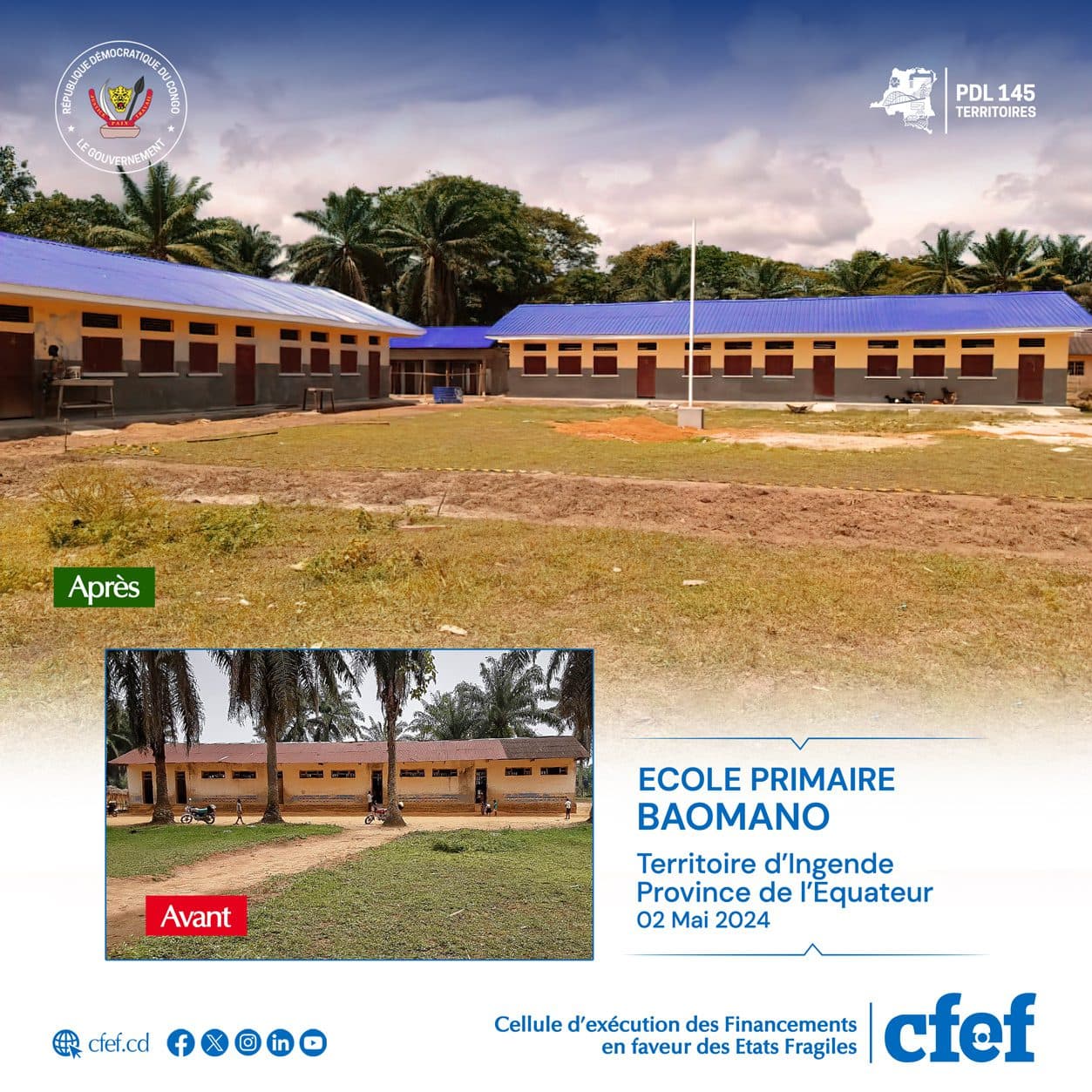 image en avant de PDL-145T: Ecole primaire Baomano