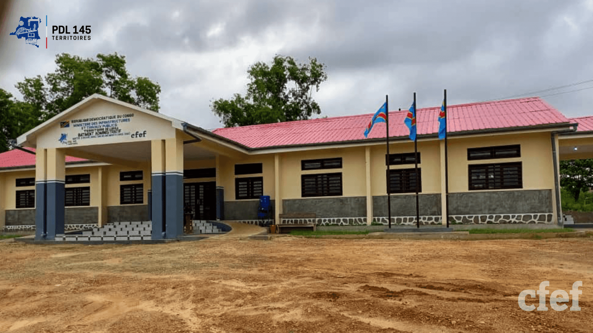 image en avant de PDL-145T : Le Kongo Central est l’une des 7 Provinces bénéficiaires des infrastructures scolaires, sanitaires et des bâtiments administratifs