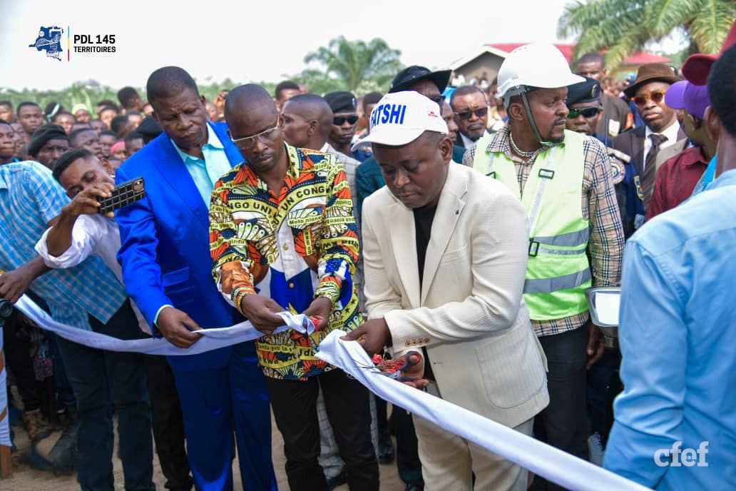 image en avant de PDL-145T : Inauguration de l’Ecole primaire Tolo 1 dans le Territoire de Kutu au Mai-Ndombe