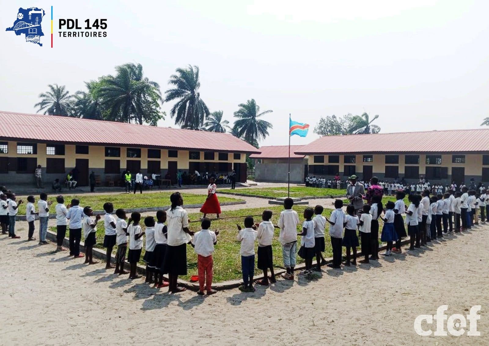 image en avant de PDL-145T : Réception provisoire de quatre Écoles Primaires à Feshi