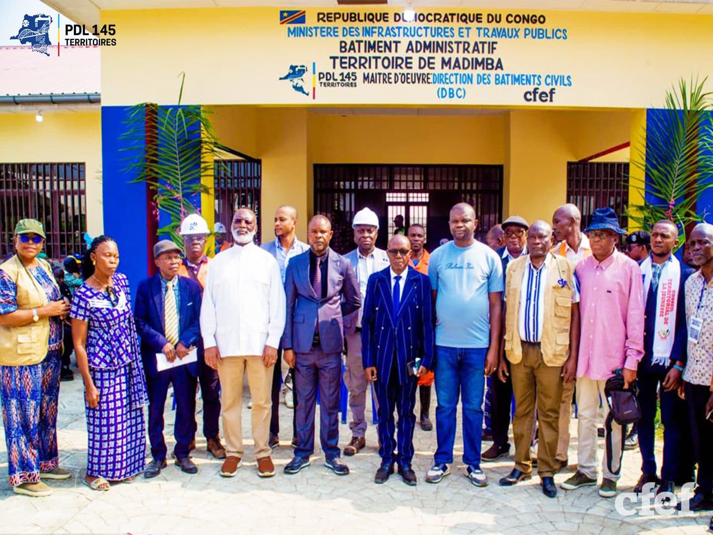 image en avant de Réception de plusieurs ouvrages à Madimba et Mbanza-Ngungu dans la Province du Kongo-Central