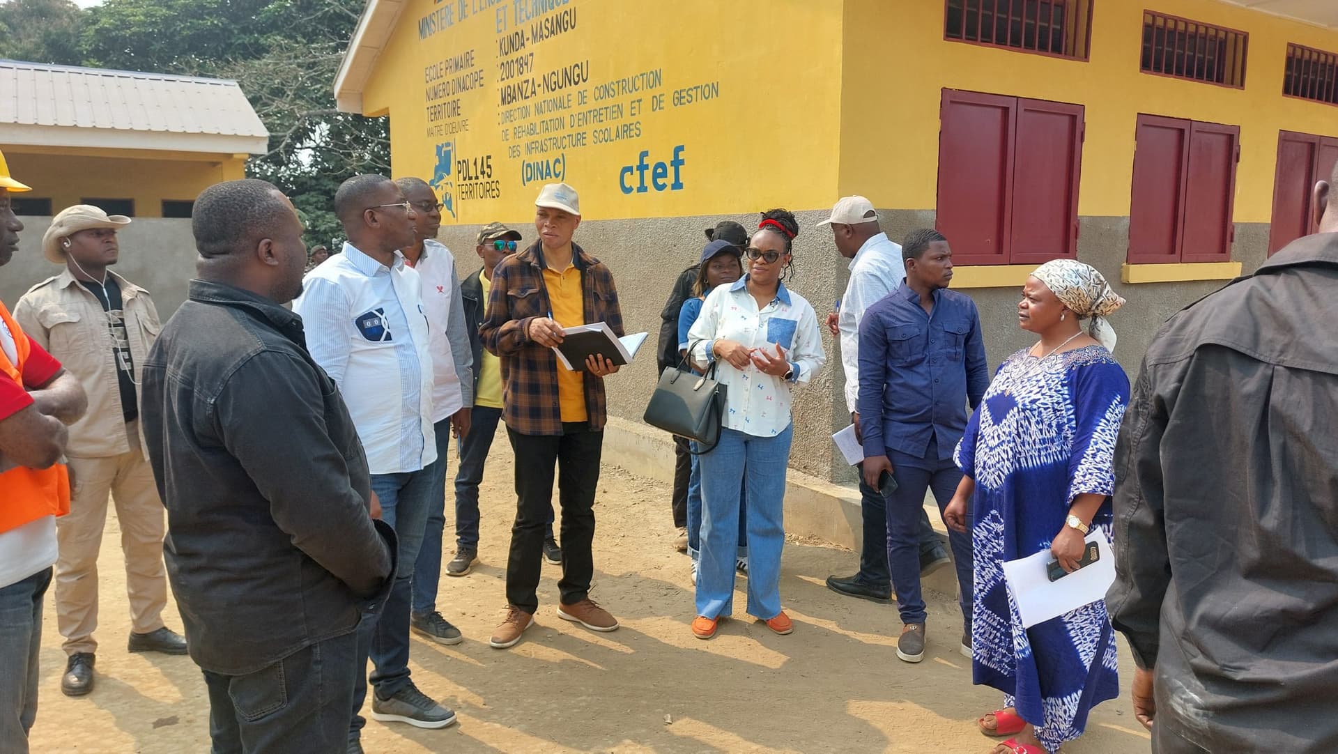 image en avant de PDL-145T: Le MinÉtat du Plan et CAD, Guylain Nyembo, en mission d’évaluation dans le Kongo Central